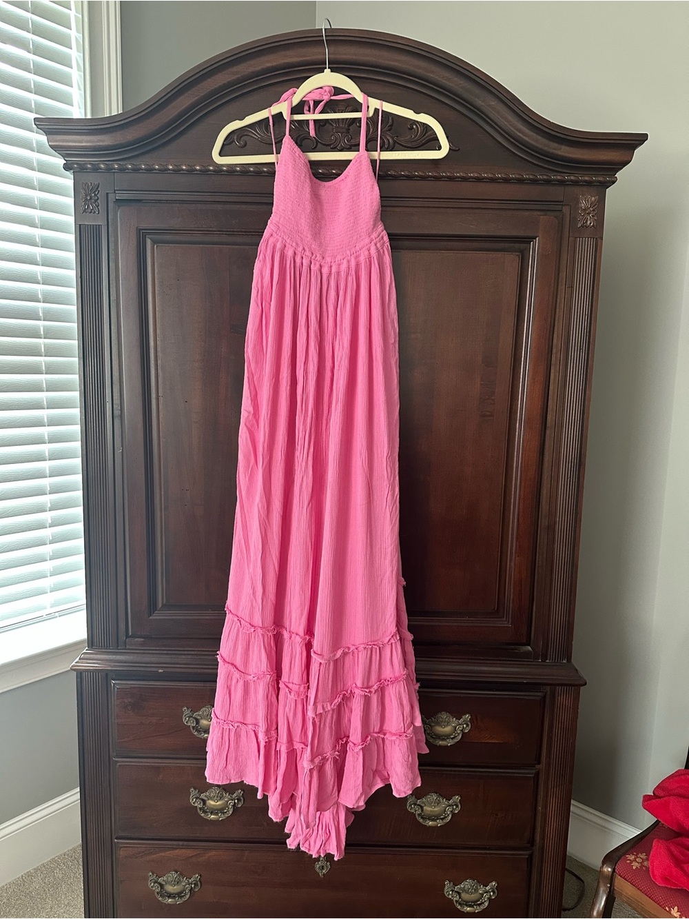 Free People ExtraTropical Maxi Dress, Candy Coated Pink, XS